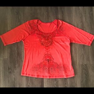 WINTER CLEARANCE 3/4 Sleeve Pullover T-Shirt